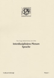 Interdisziplinäres Plenum Sprache - Cover