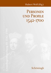 Personen und Profile 1542-1700 - Cover