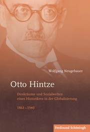 Otto Hintze - Cover