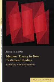Memory Theory in New Testament Studies - Cover