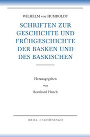 Schriften zur Geschichte und Frühgeschichte der Basken und des Baskischen - Cover