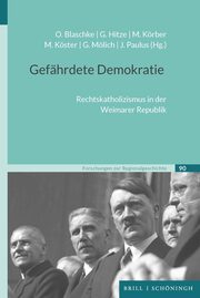 Gefährdete Demokratie - Cover