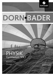 Dorn/Bader Physik SI - Ausgabe 2016 für Rheinland-Pfalz