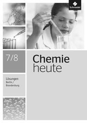 Chemie heute SI - Ausgabe 2016 für Berlin und Brandenburg - Cover