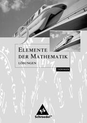 Elemente der Mathematik SI - Ausgabe 2010 für Thüringen - Cover