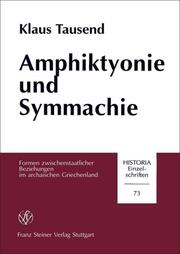 Amphiktyonie und Symmachie - Cover