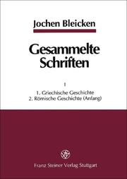 Gesammelte Schriften I + II - Cover