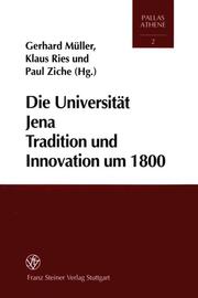 Die Universität Jena - Cover