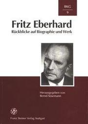 Fritz Eberhard - Cover
