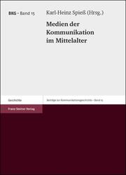 Medien der Kommunikation im Mittelalter - Cover