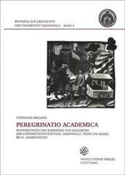 Peregrinatio Academica - Cover
