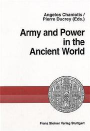 Army and Power in the Ancient World - Cover