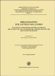 Bibliographie zur antiken Sklaverei - Cover