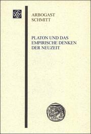 Platon und das empirische Denken der Neuzeit - Cover