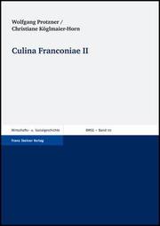 Culina Franconiae II - Cover