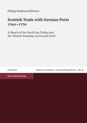 Scottish Trade with German Ports 1700-1770 - Cover