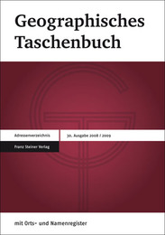 Geographisches Taschenbuch 2009/2010