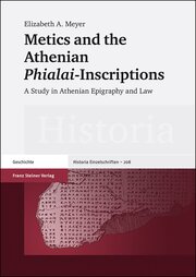 Metics and the Athenian Phialai-Inscriptions