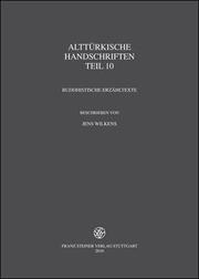 Alttürkische Handschriften 10