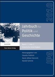 Jahrbuch für Politik und Geschichte 1 (2010)