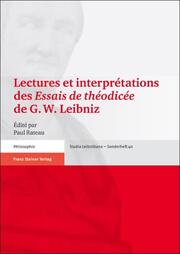 Lectures et interpretations des 'Essais de theodicee' de G.W.Leibniz