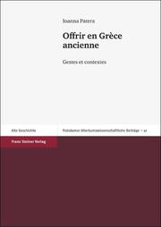 Offrir en Grèce ancienne - Cover