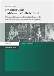 Zwischen Gilde und Gewerbefreiheit.Bd.1 - Cover