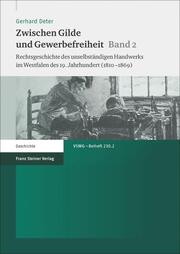 Zwischen Gilde und Gewerbefreiheit.Bd.2 - Cover