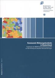 Kommunale Wohnungsbestände in Deutschland - Cover