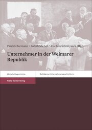 Unternehmer in der Weimarer Republik - Cover