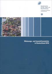 Wohnungs- und Immobilienmärkte in Deutschland 2016 - Cover