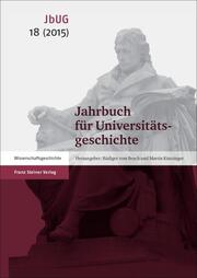 Jahrbuch für Universitätsgeschichte 18 (2015) - Cover