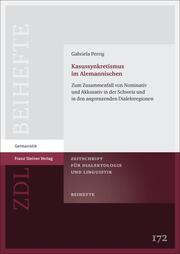 Kasussynkretismus im Alemannischen - Cover