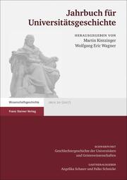 Jahrbuch für Universitätsgeschichte 20 (2017)