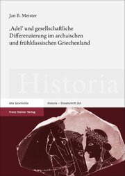 'Adel' und gesellschaftliche Differenzierung im archaischen und frühklassischen Griechenland - Cover