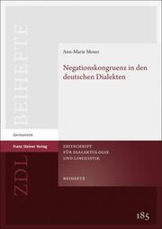 Negationskongruenz in den deutschen Dialekten - Cover