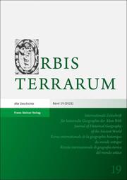 Orbis Terrarum 19 (2021) - Cover