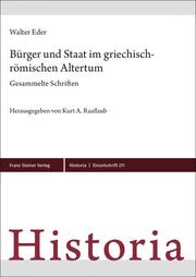 Bürger und Staat im griechisch-römischen Altertum - Cover
