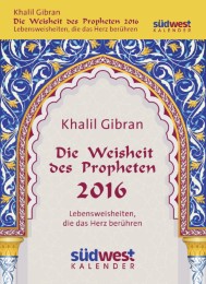 Die Weisheit des Propheten 2016 - Cover
