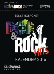 Pop & Rock Hits Kalender 2016