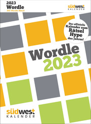 Wordle 2023 - Tagesabreißkalender zum Aufstellen oder Aufhängen