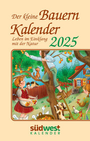 Der kleine Bauernkalender 2025 - Leben im Einklang mit der Natur - Taschenkalender im praktischen Format 10,0 x 15,5 cm