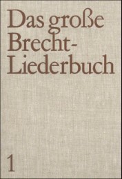 Das große Brecht-Liederbuch - Cover