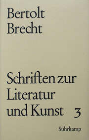 Schriften zur Literatur und Kunst 3