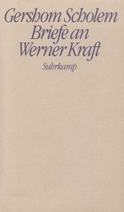 Briefe an Werner Kraft - Cover