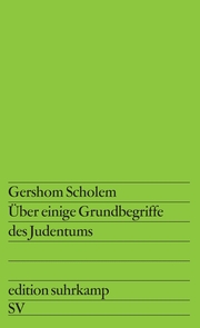 Über einige Grundbegriffe des Judentums - Cover