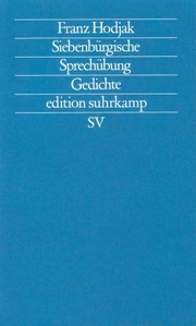 Siebenbürgische Sprechübung - Cover