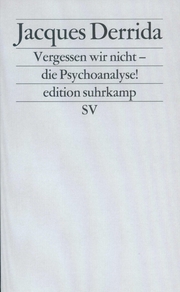 Vergessen wir nicht - die Psychoanalyse! - Cover