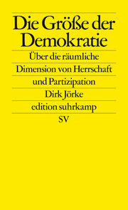 Die Größe der Demokratie. - Cover