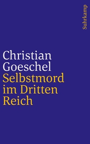 Selbstmord im Dritten Reich - Cover